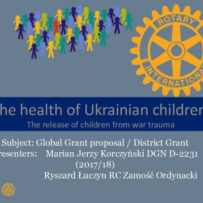 The health of Ukarinian children