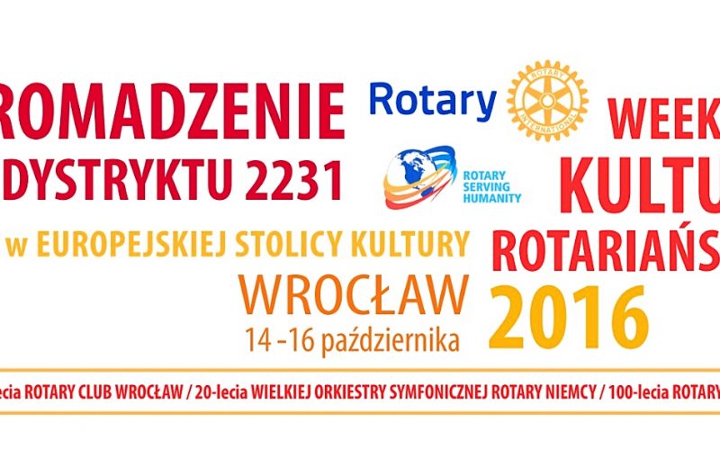 Zgromadzenie Dystryktu 2231 i Weekend Kultury Rotariańskiej