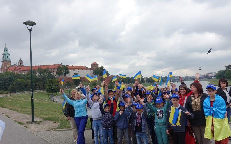 Spotkanie Rotarian z ukraińskimi dziećmi w Krakowie