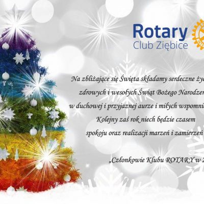 Rotary kartka Boże Narodzenie