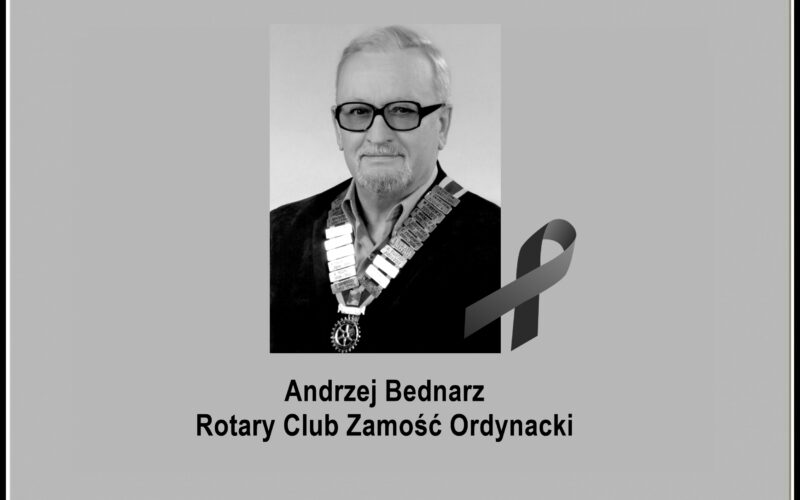 Zmarł Rotarianin Andrzej Bednarz