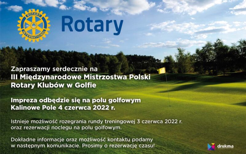 III Międzynarodowe Mistrzostwa Rotary Klubów w Golfie