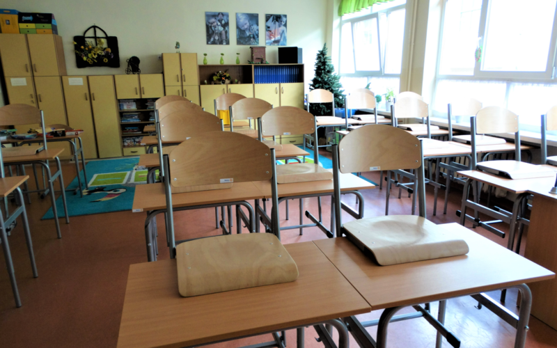 Wyposażenie sali lekcyjnej dla dzieci ukraińskich