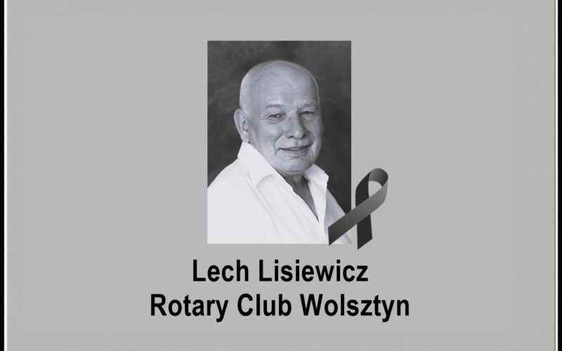 Prezydent Rotary Club Wolsztyn nie żyje