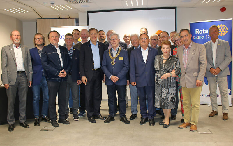John Hewko Sekretarz Generalny Rotary International odwiedził Lublin