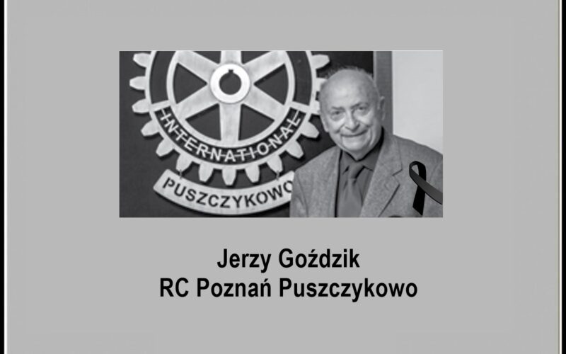 Pożegnanie Rotarianina Jerzego Goździka