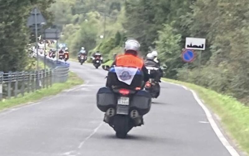 Bieszczadzki rajd rotariańskich motocyklistów