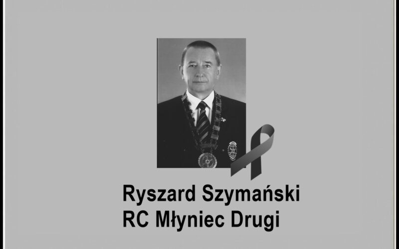 Ryszard Szymański (1951-2023). Rotarianin z wielkim sercem