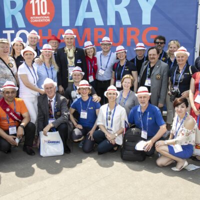 The Rotary International Convention. 2 June 2019, Hamburg, Germany.