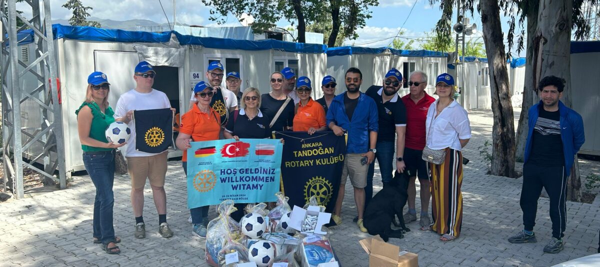 Polscy Rotarianie z pomocą ofiarom trzęsienia ziemi w Turcji