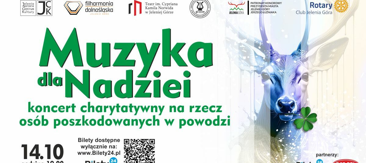 „Muzyka dla nadziei” Koncert Charytatywny na rzecz poszkodowanych w powodzi