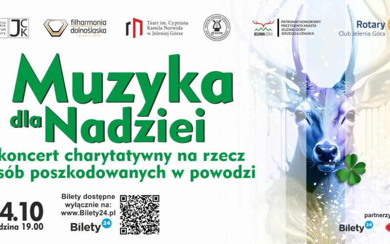 „Muzyka dla nadziei” Koncert Charytatywny na rzecz poszkodowanych w powodzi