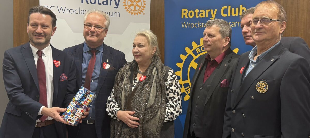 Rekordowa zbiórka wrocławskich Rotarian dla WOŚP