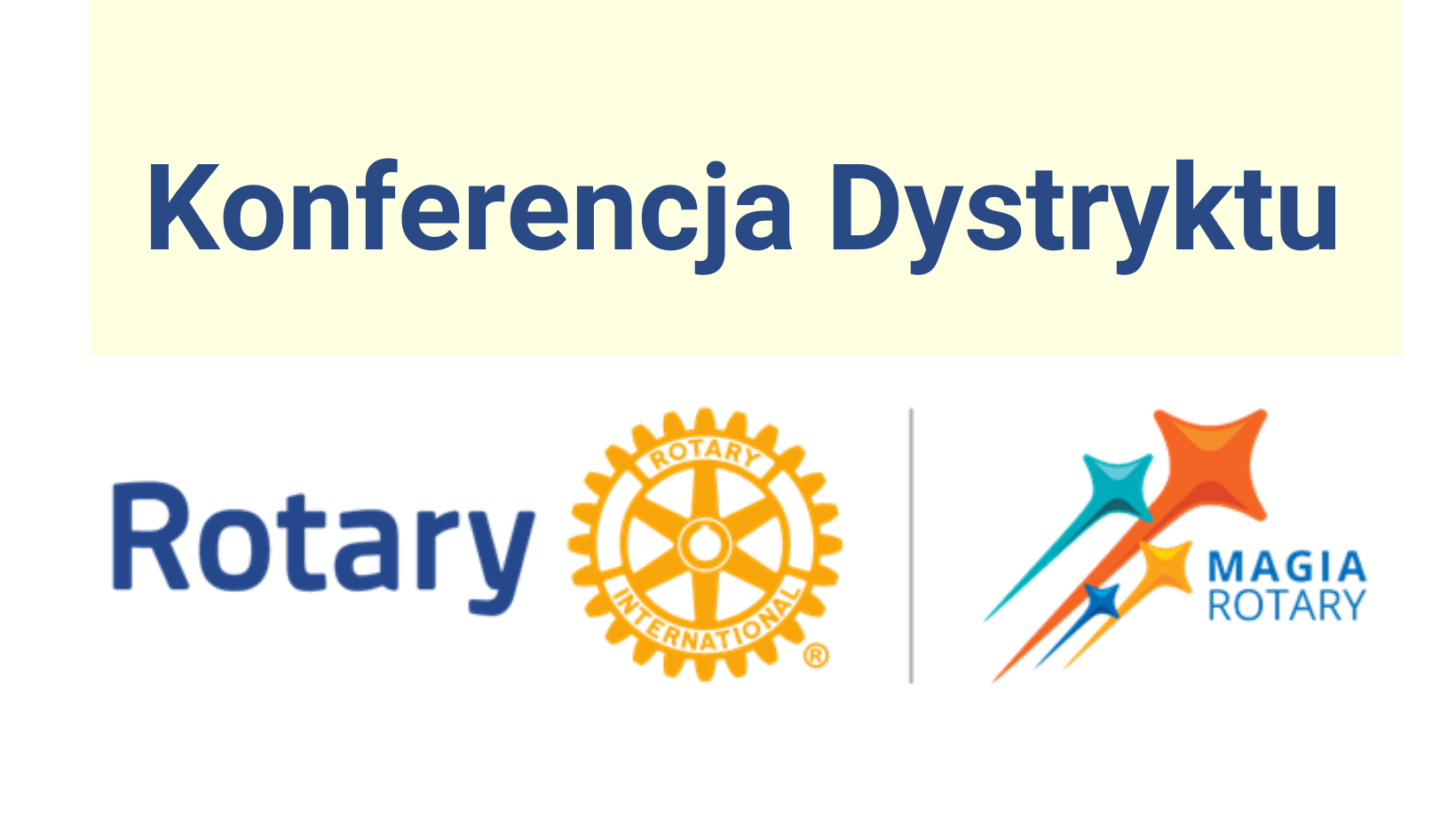 Zaproszenie na Konferencję Dystryktu w Wąsowie