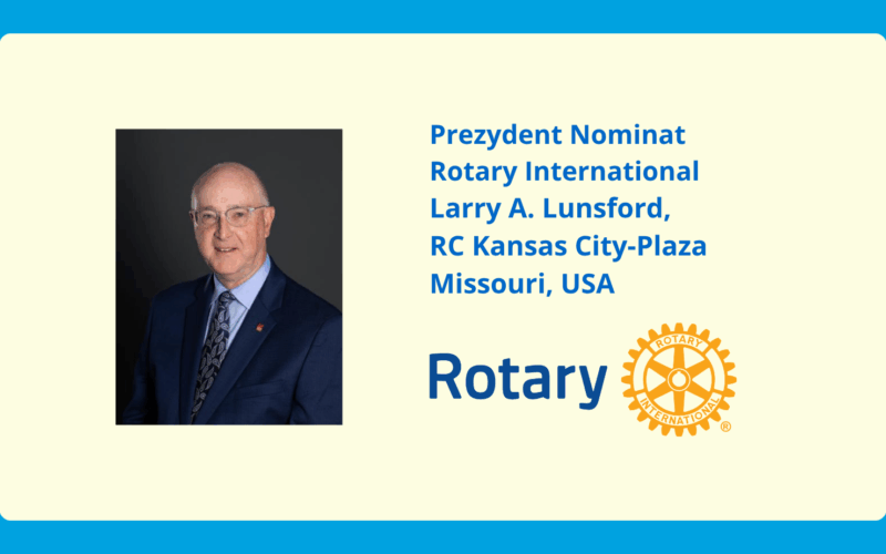 Larry A. Lunsford wybrany na prezydenta Rotary International na lata 2027–2028