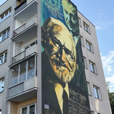 Mural w pełnej krasie