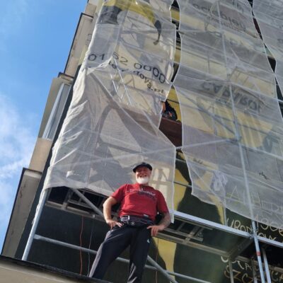 Rafał Roskowiński Autor Muralu