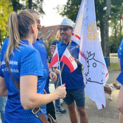 Toni z Flagą RC Białystok