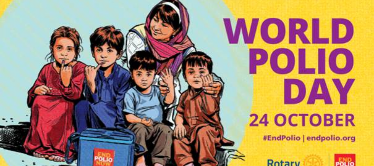24 października Światowy Dzień Walki z Polio