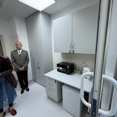 Maciek w kąciku kuchennym