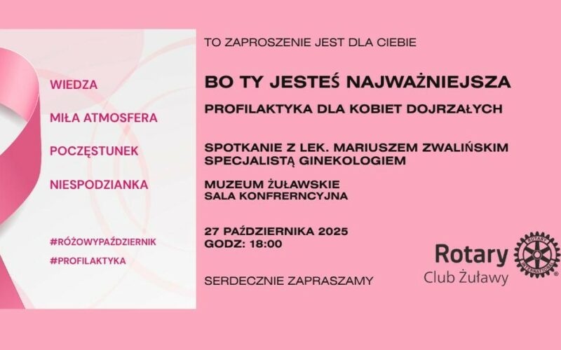 Spotkanie dla kobiet – Bo TY jesteś najważniejsza