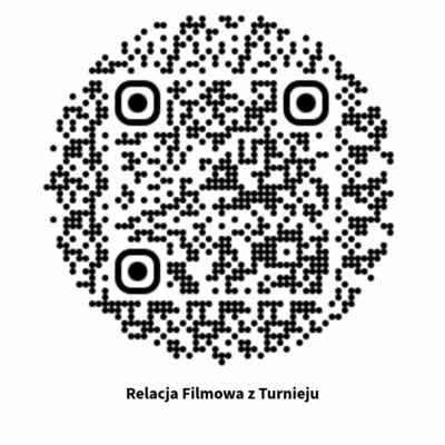 QR z linkeim do relacji filmowej z turnieju