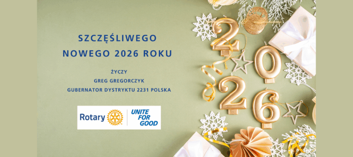 Życzenia noworoczne od Gubernatora Dystryktu