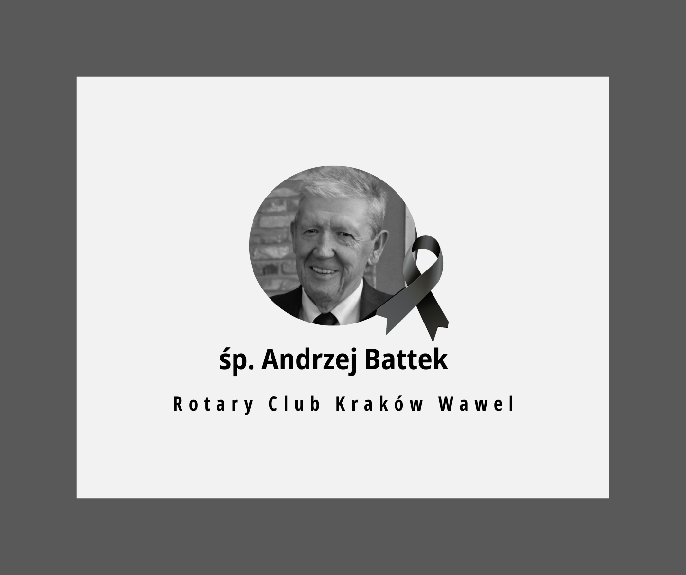 Pożegnanie śp. Andrzeja Battka