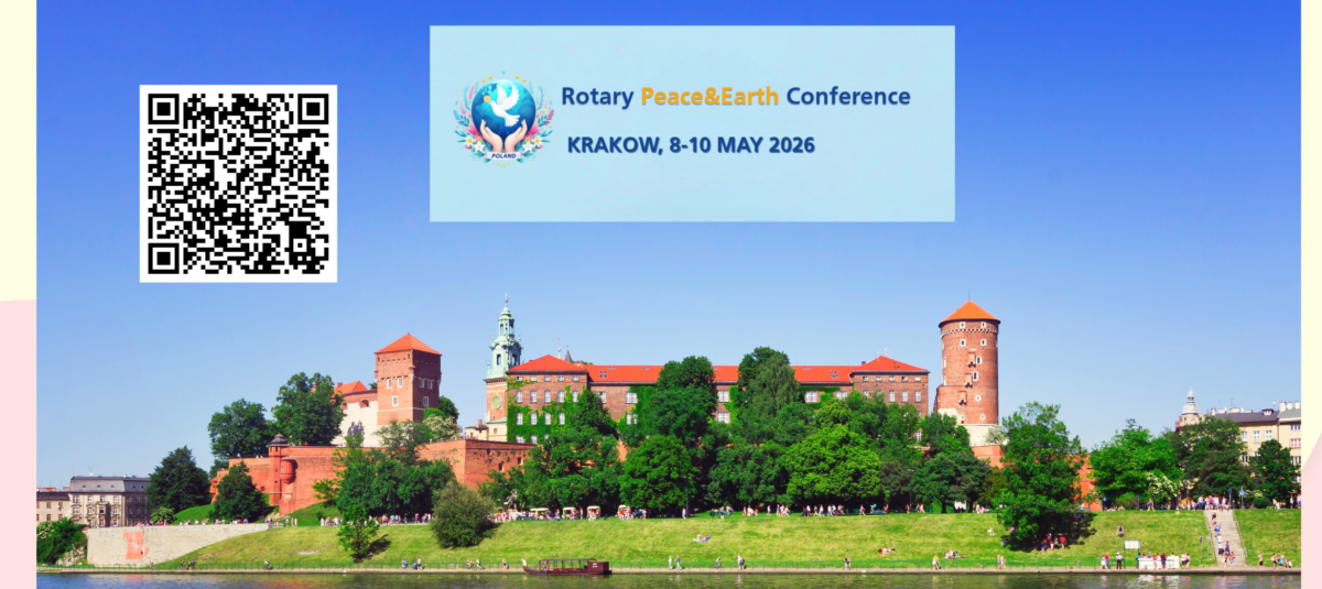 Zaproszenie na Konferencję Rotary Peace & Earth w Krakowie