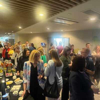 Był też czas na rozmowy podczas przerwy kawowej.