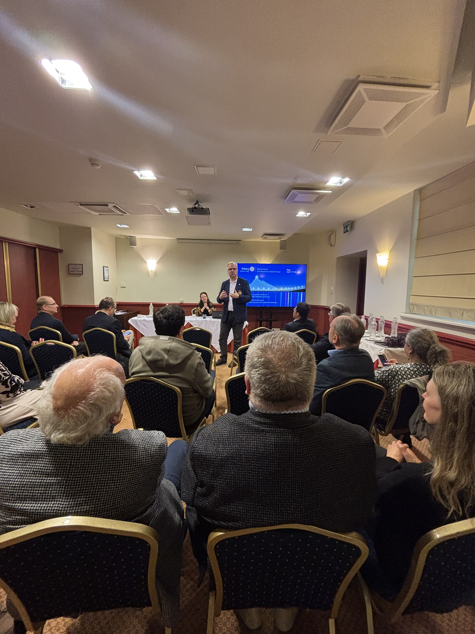 Делегация из Белостока и Варшавы на Конференции округа 2405 в Риге