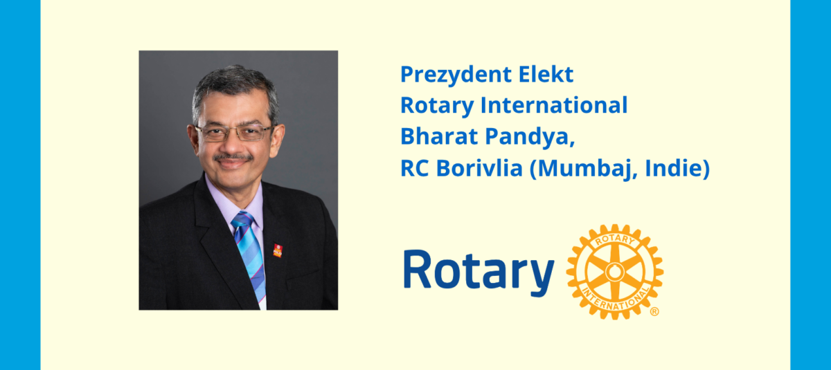 Bharat Pandya z Indii wybrany na prezydenta Rotary International na lata 2028–2029