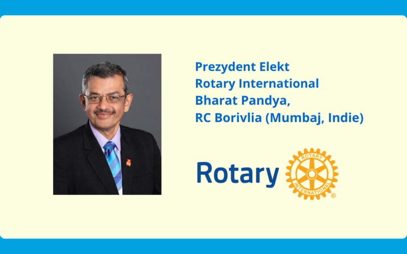 Bharat Pandya z Indii wybrany na prezydenta Rotary International na lata 2028–2029