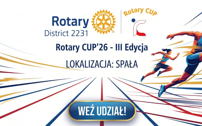 Rotary Cup 26 – III Edycja: Dołącz do sportowej rywalizacji w Spale