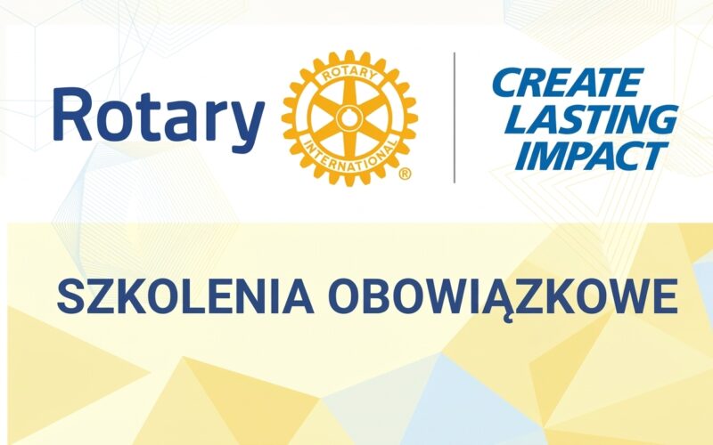 Rejestracja na obowiązkowe szkolenia Rotary w Bydgoszczy